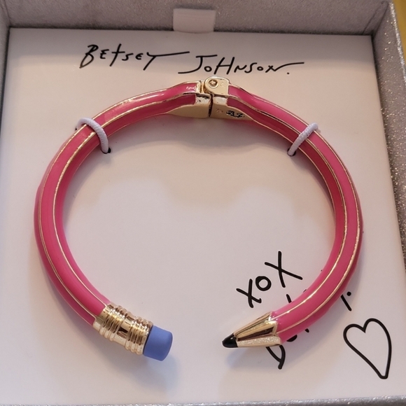 Betsey Johnson Back to School Pencil Bracelet ✏️ - Picture 1 of 5